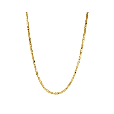 ITALGEM STEEL
Cubic Beads Necklace
Gold IP Steel
3.3mm
16+3    