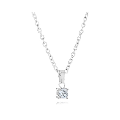 ITALGEM STEEL
Solitaire CZ Pendant
18+2    