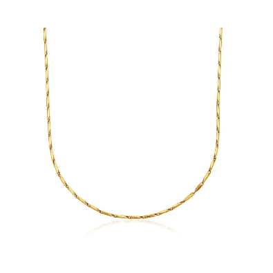 STEELX
Diamond-Shaped Link Chain
Yellow Gold Plated
2mm 
18+2  ...