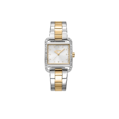 DKNY
Women s Watch
Two-Tone Silver &amp; Gold Color
Silver Face
Ste...