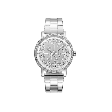 DKNY
Women s Watch
Steel Case w/ Silver Face
36mm
Seiko Movement  