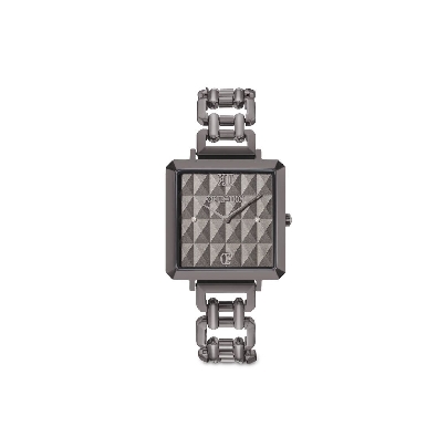 Coeur De Lion&trade; 
Iconic Cube Spikes Anthracite Watch
Stainless S...