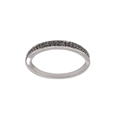 Wedding Band 0.10ctw to Match Diamond Halo Engagement Ring (ENG167)...