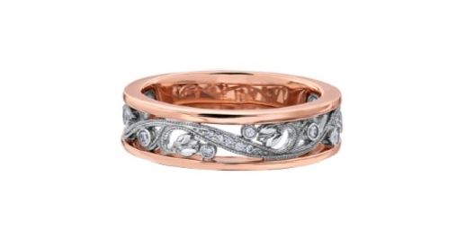 Wedding Band from the   Seasons   Collection by Shelly Purdy 0.052c...