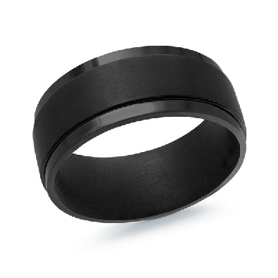 Black Tantalum Band with Scratch Finish
8mm
  