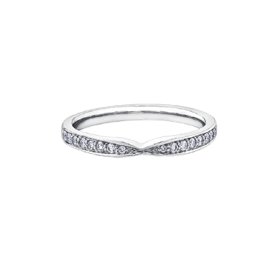 18KT PD WG Wedding Band 0.15ctw
Elements of Love&trade;/ Winds Embrace...