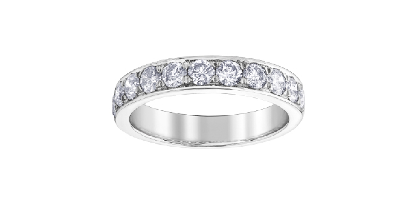 Diamond Anniversary Ring 1.0ctw 10KT WG


  