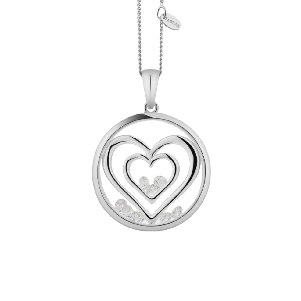 Double Heart - ASTRA Jewellery
Silver; 16mm  
...