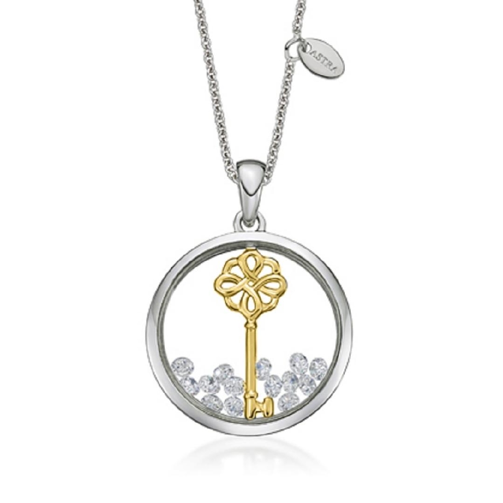 Lucky Key - ASTRA Jewellery
Silver &amp; 14KT Yell...