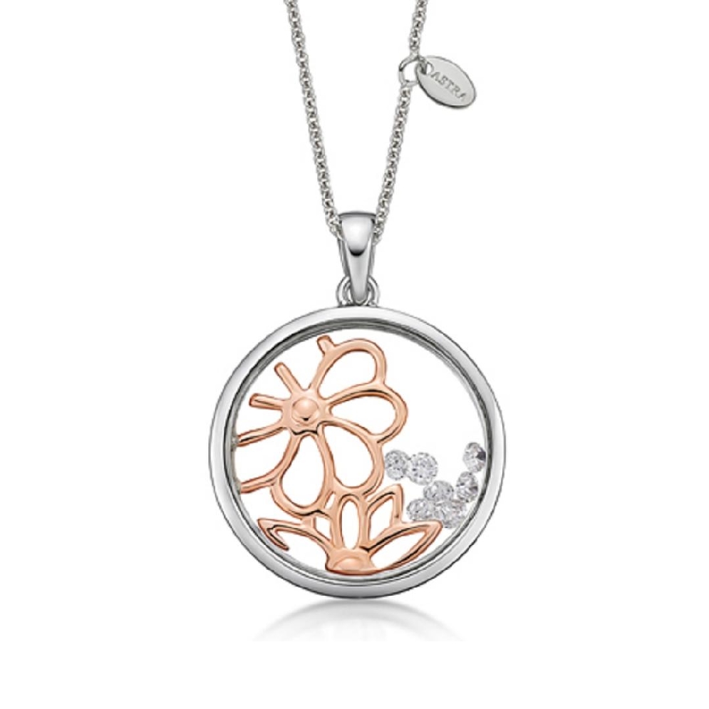 Spring - ASTRA Jewellery
Silver &amp; 14KT Rose Go...