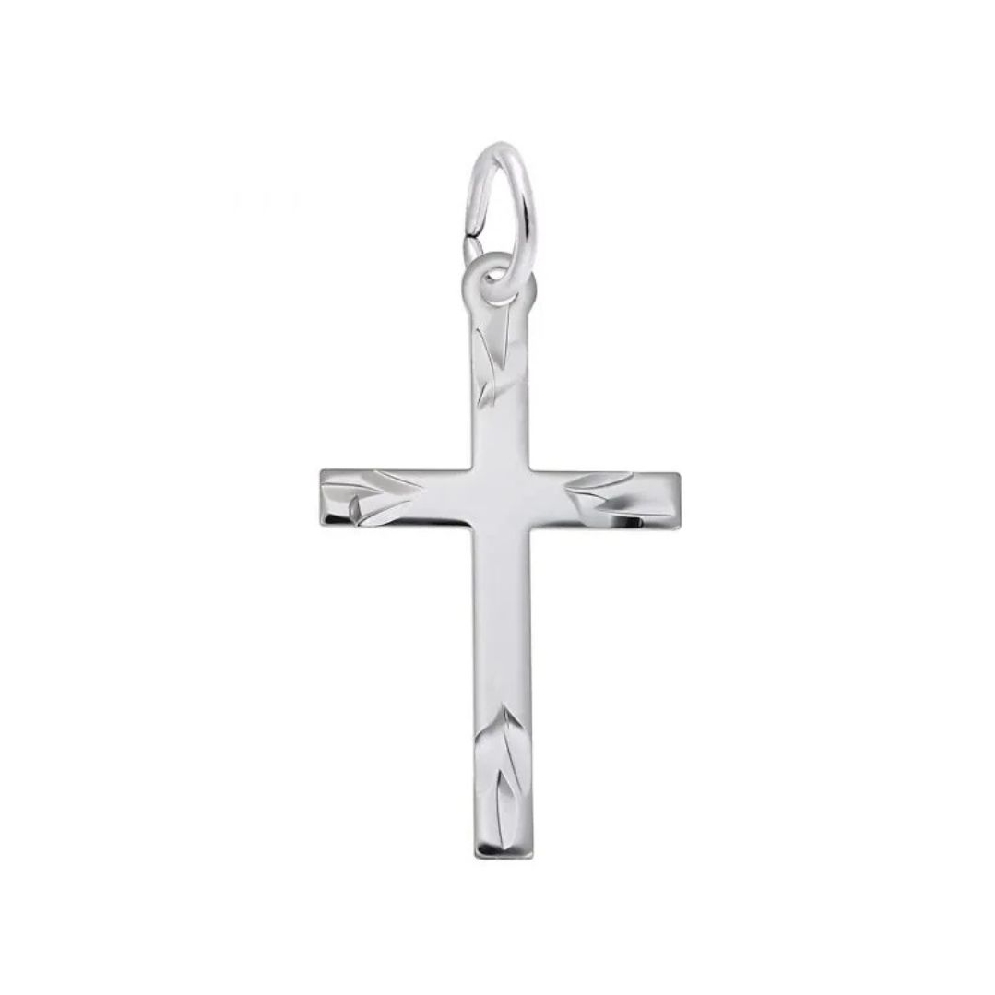 Rembrandt Charms - Medium Cross 
Silver  