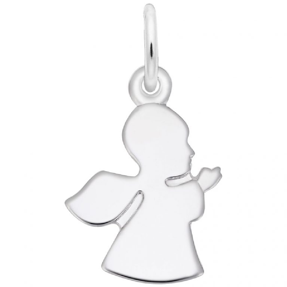 Silver   Angel   Charm
Also available in yello...