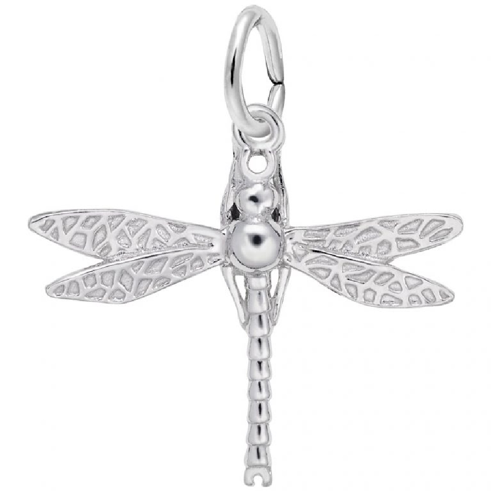 Silver   Dragonfly   Charm
Also available in y...