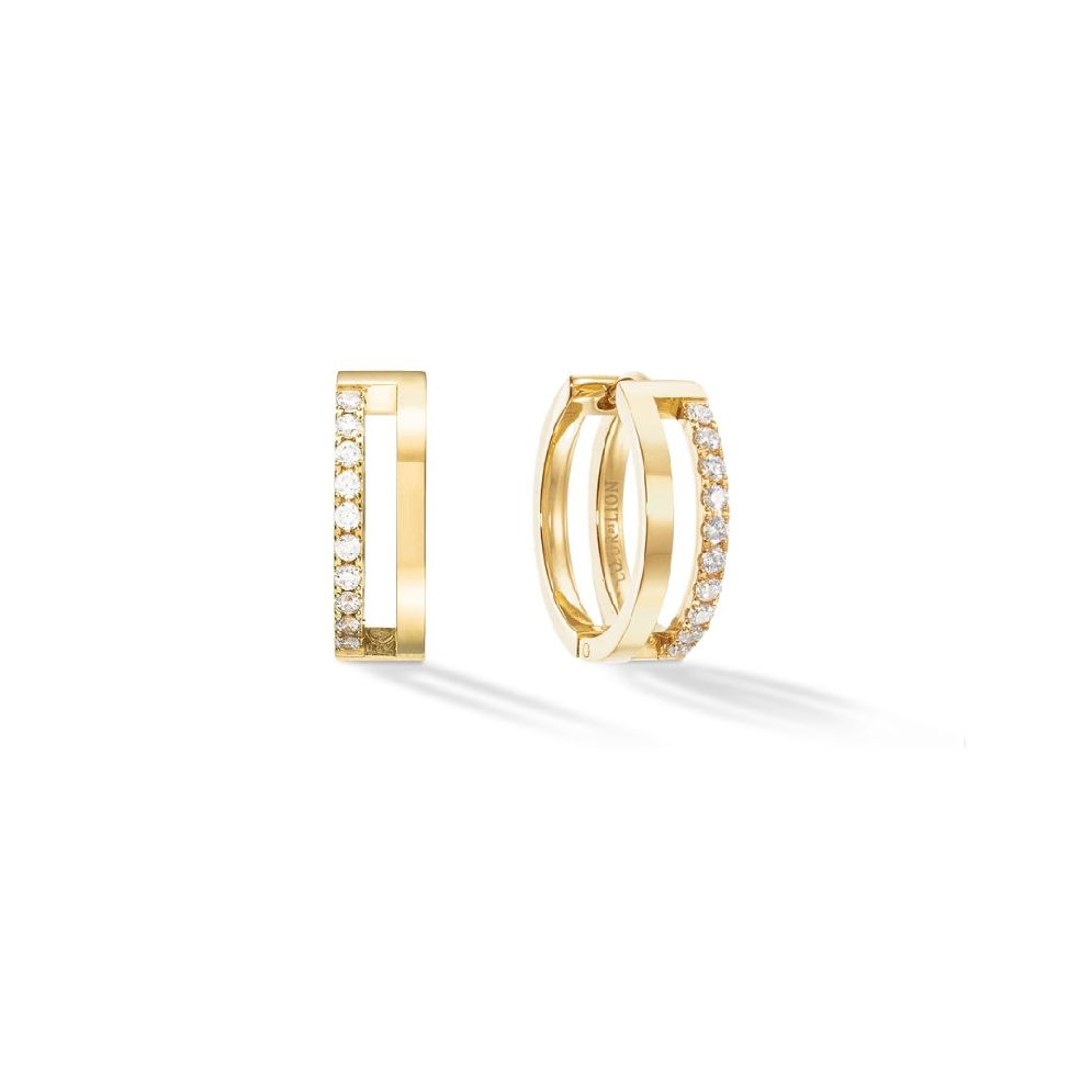 Coeur De Lion
ETERNAL UNITY Hoop Earrings 
Wh...