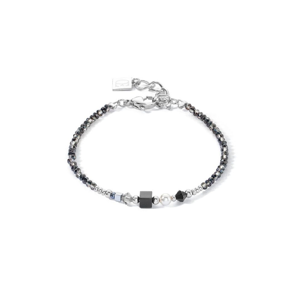 Coeur De Lion
Square Stripes Steel Bracelet
B...