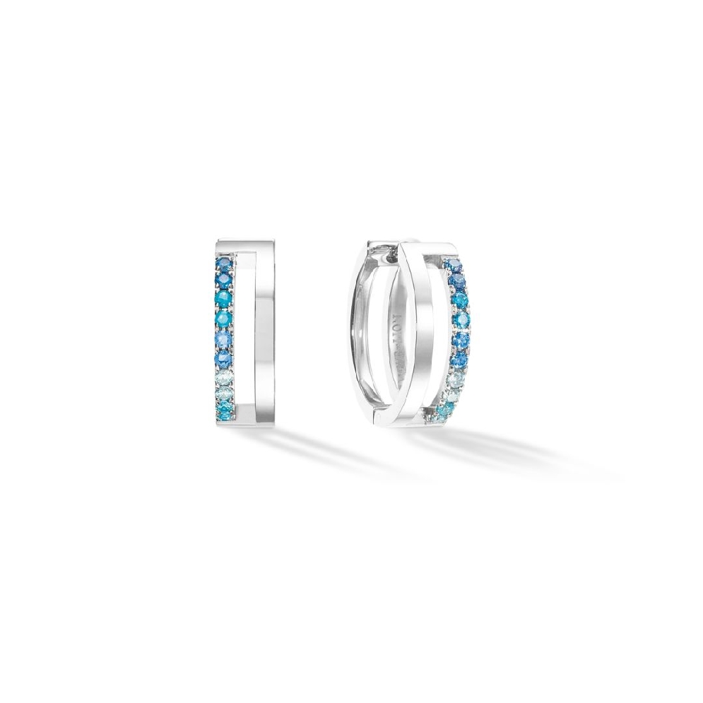 Coeur De Lion
ETERNAL UNITY Hoop Earrings 
Bl...