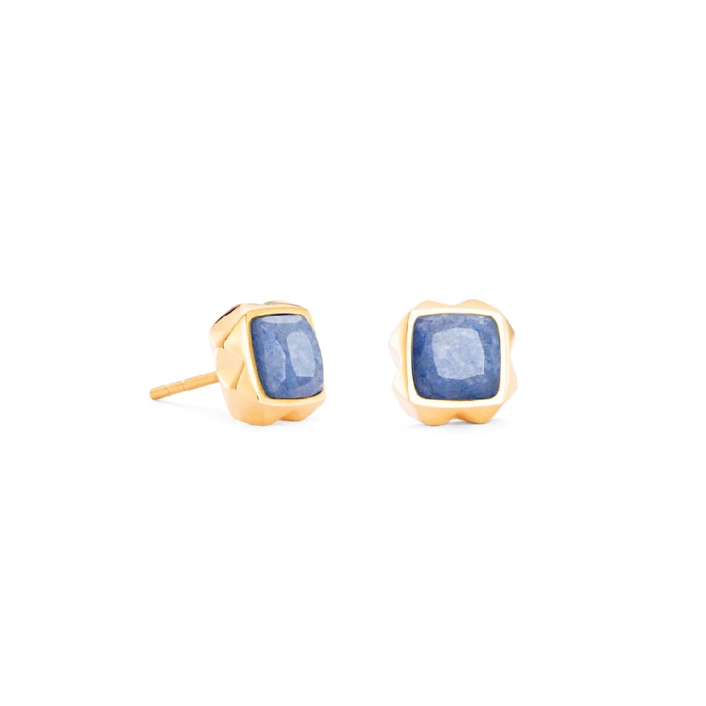 Coeur De Lion
Natural Blue Stone Earrings
Yel...