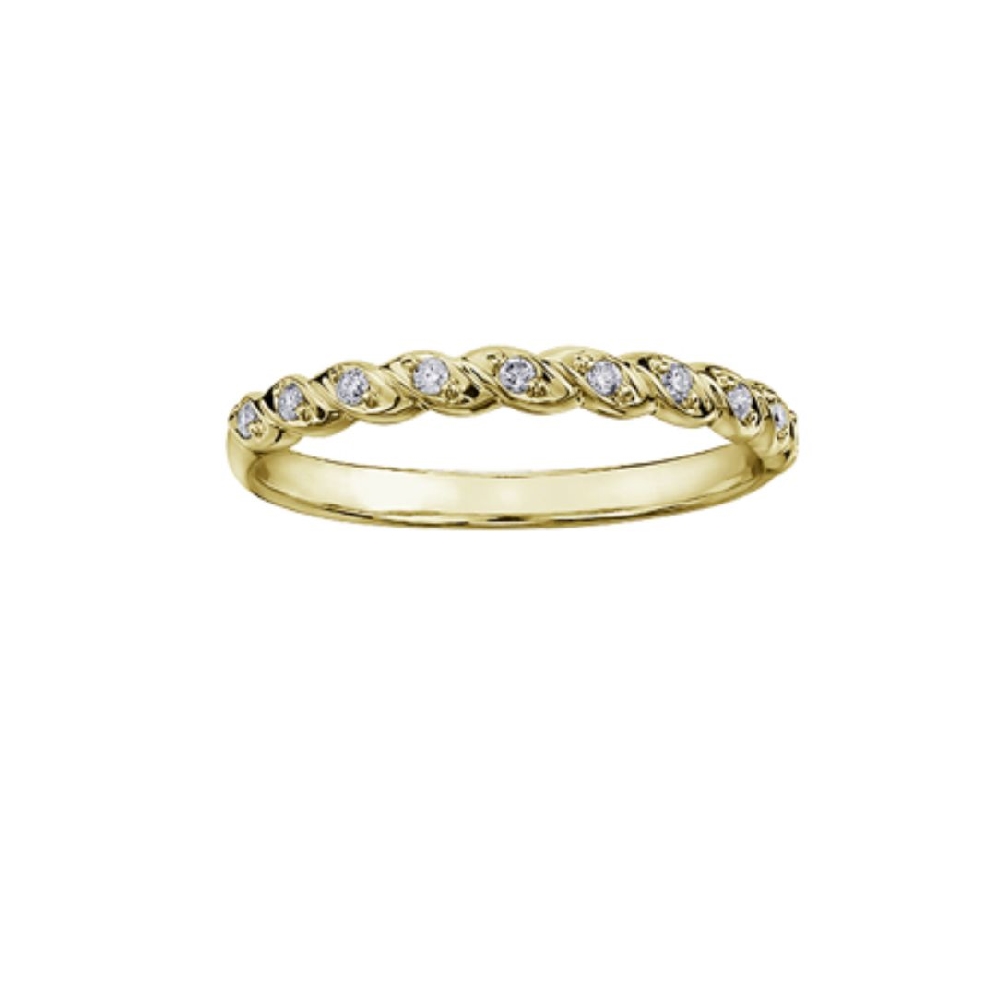 Diamond Ring from the Chi Chi Collection  0.08c...