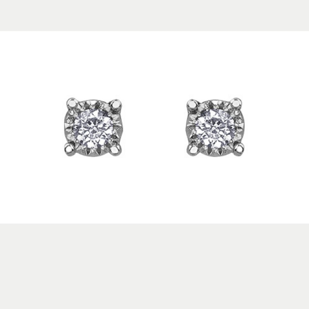 Illuminaire Diamond Earrings 0.20ctw
10KT WG  