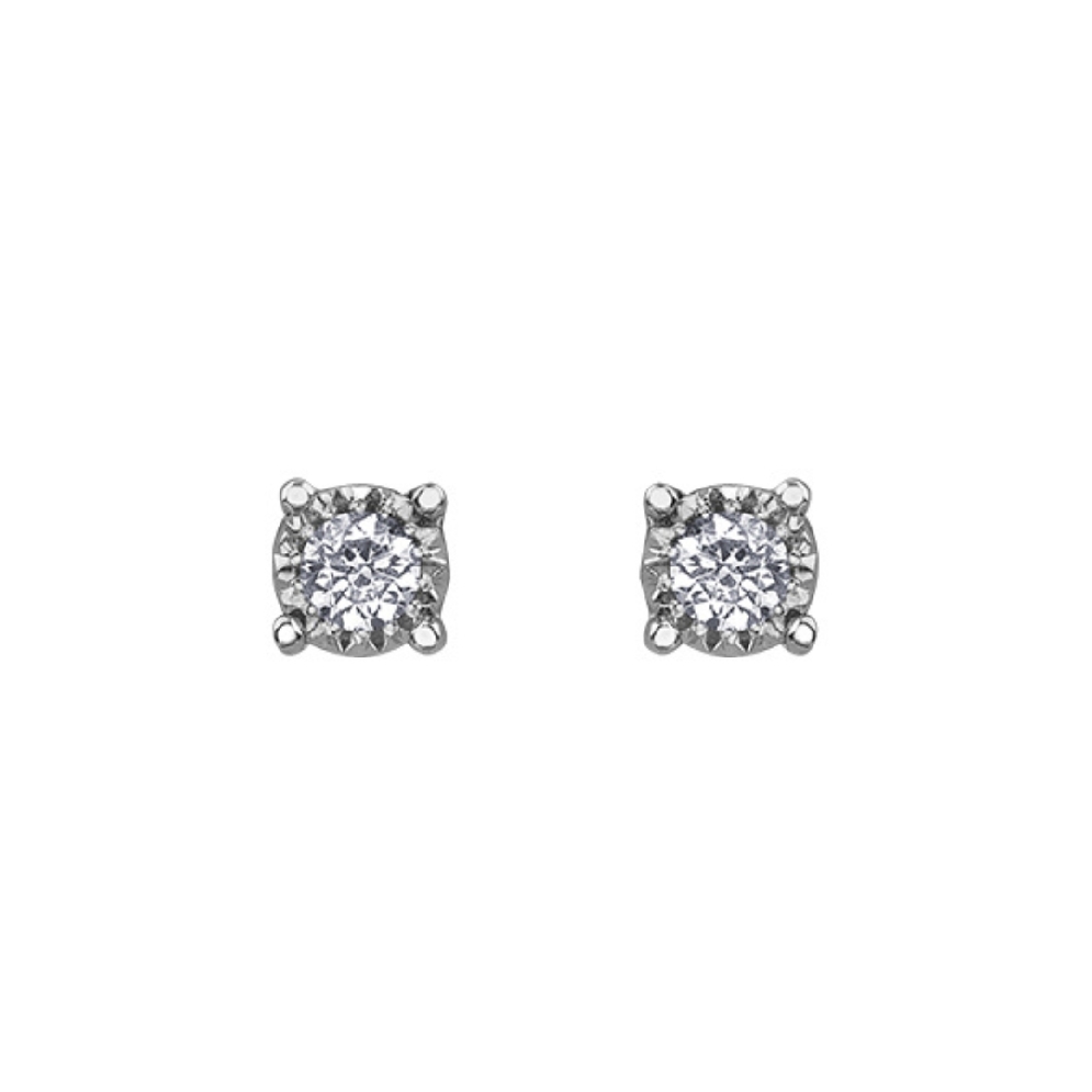 Illuminaire Diamond Earrings 0.03ctw
10KT WG  