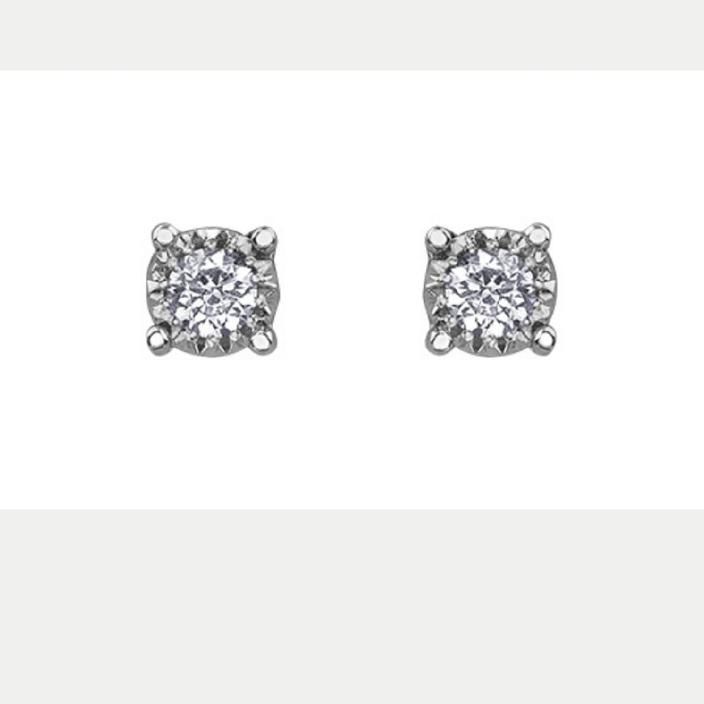 Illuminaire Diamond Earrings 0.15ctw
10KT WG  