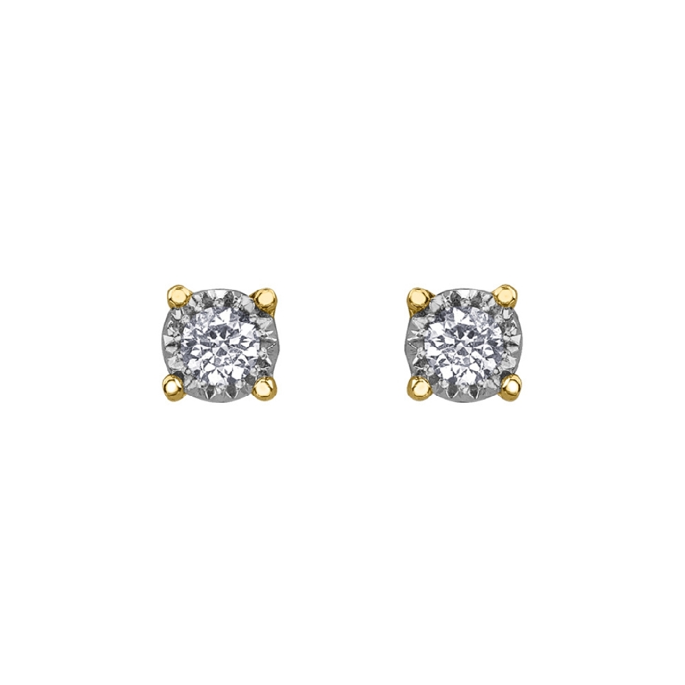 Illuminaire Diamond Earrings 0.05ctw
10KT Yell...