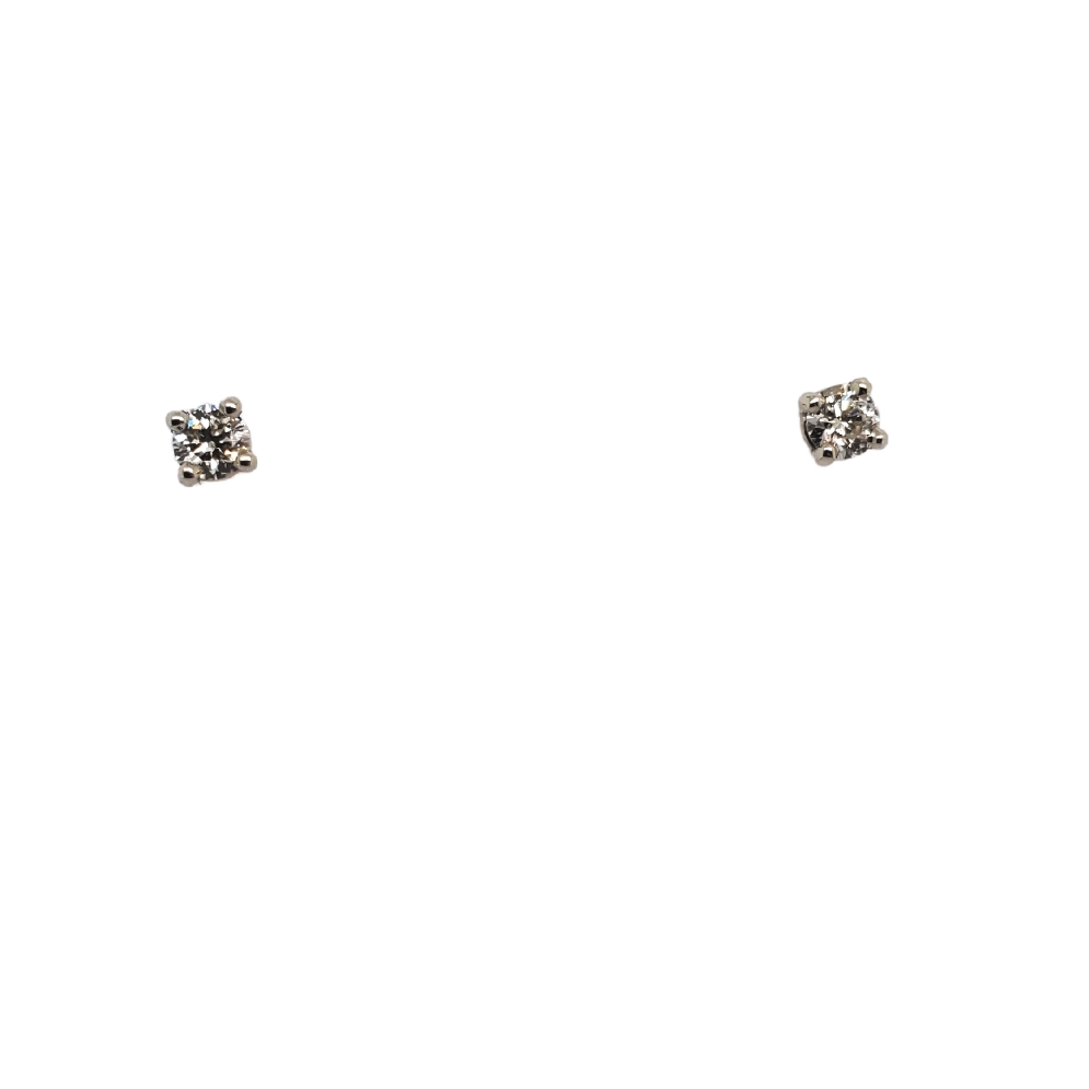 10Kt WG Canadian Diamond Earrings 0.16ctw

ML...
