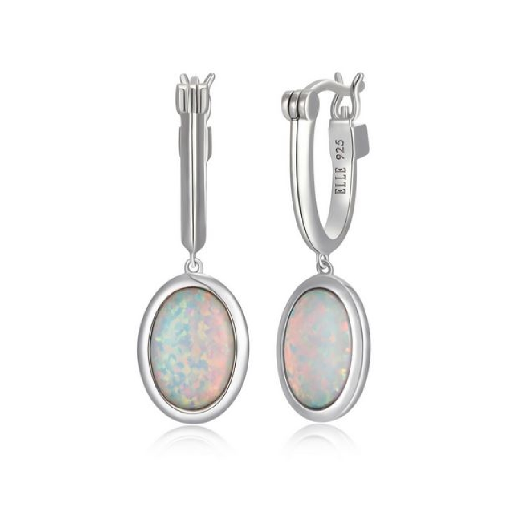 ELLE
  Mirage   Earrings
Created Opal
Silver...