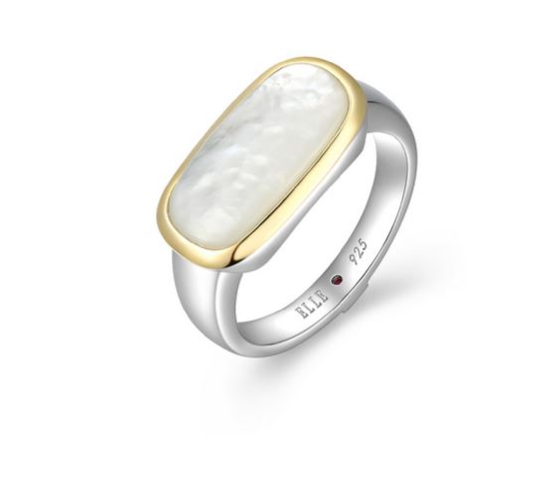 ELLE
Allure Ring
White Mother Of Pearl Cu...
