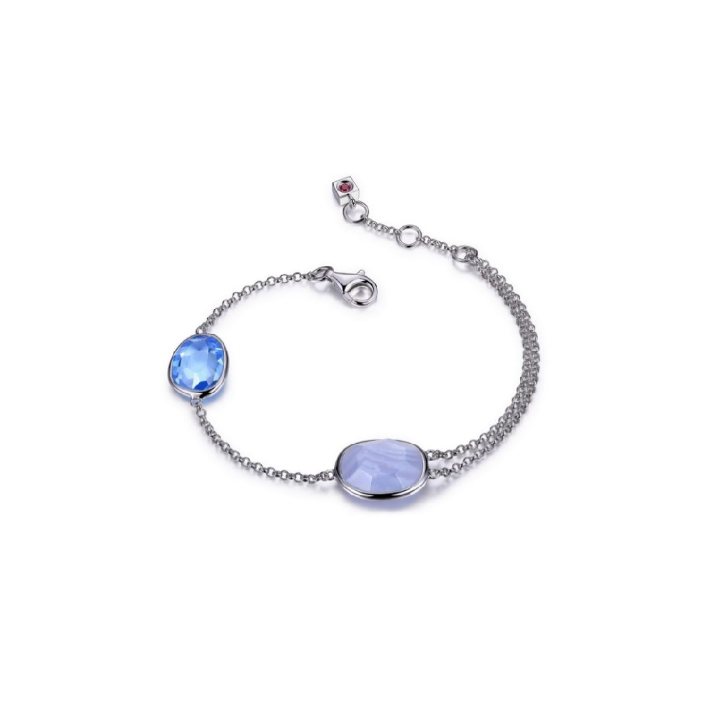 ELLE
  Sugar Melon   Bracelet
Blue Lace Agate...