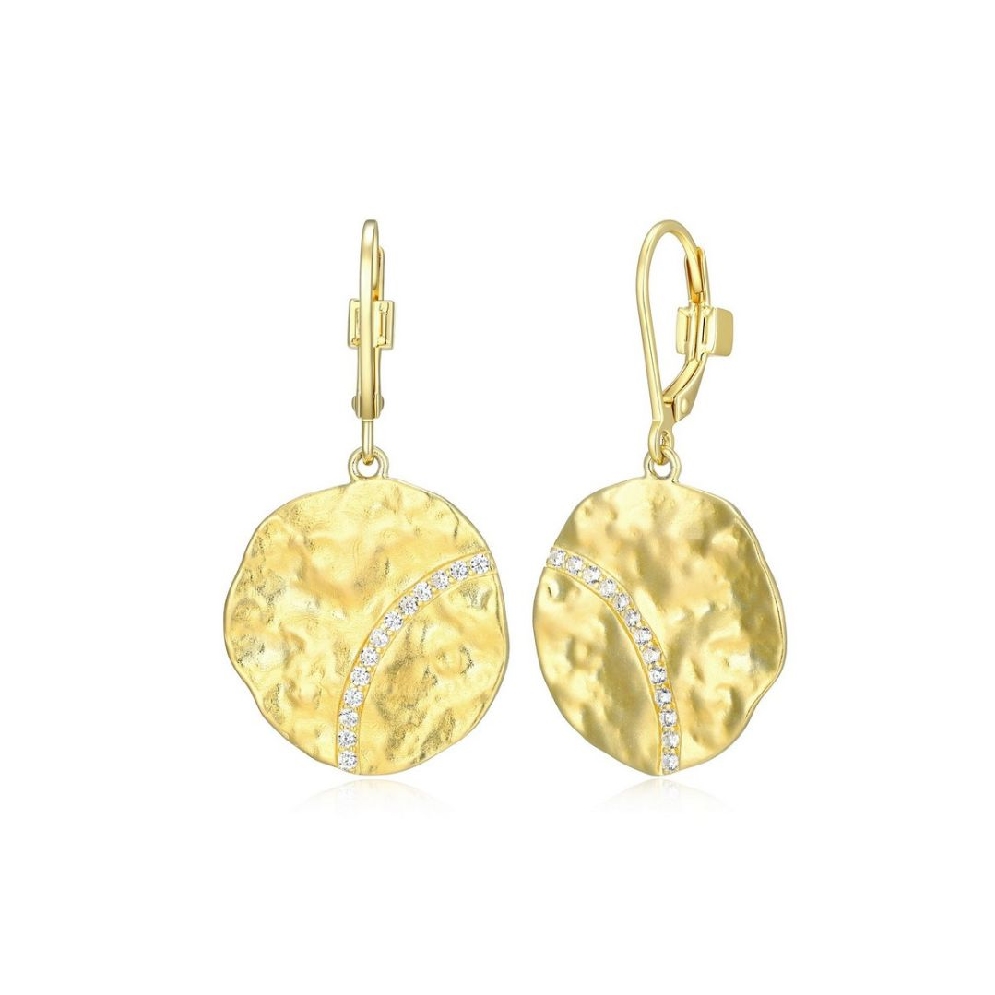 ELLE
  Galaxy   Earrings
CZ/ 18Kt Yellow Gold...