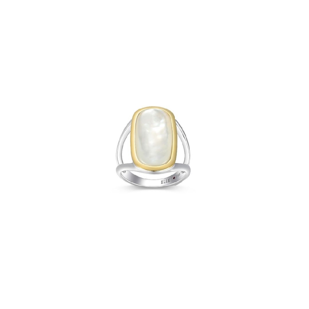 ELLE
  Allure   Ring
White Mother Of Pearl Em...