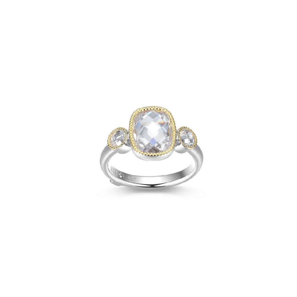 ELLE
  Essence   3 Stone CZ Ring
CZ/Silver/Pa...