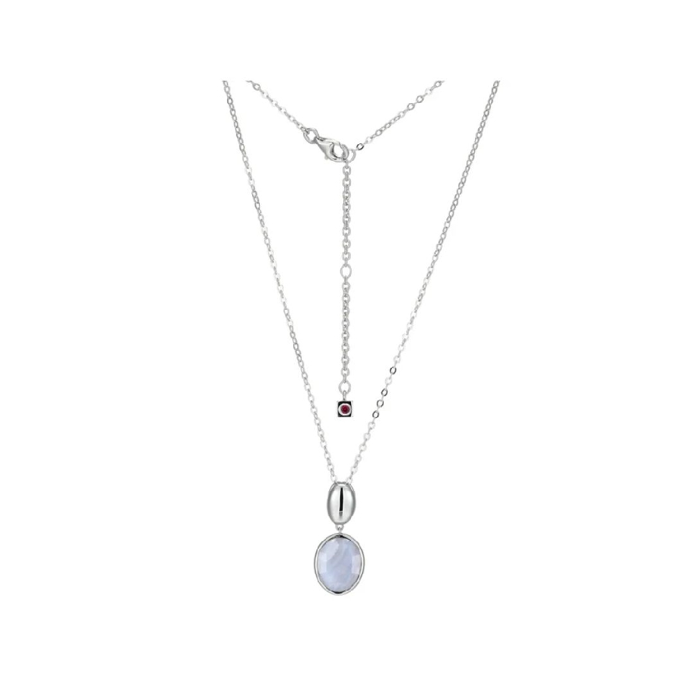 ELLE
Riviere Gems Necklace
Blue Lace Agat...