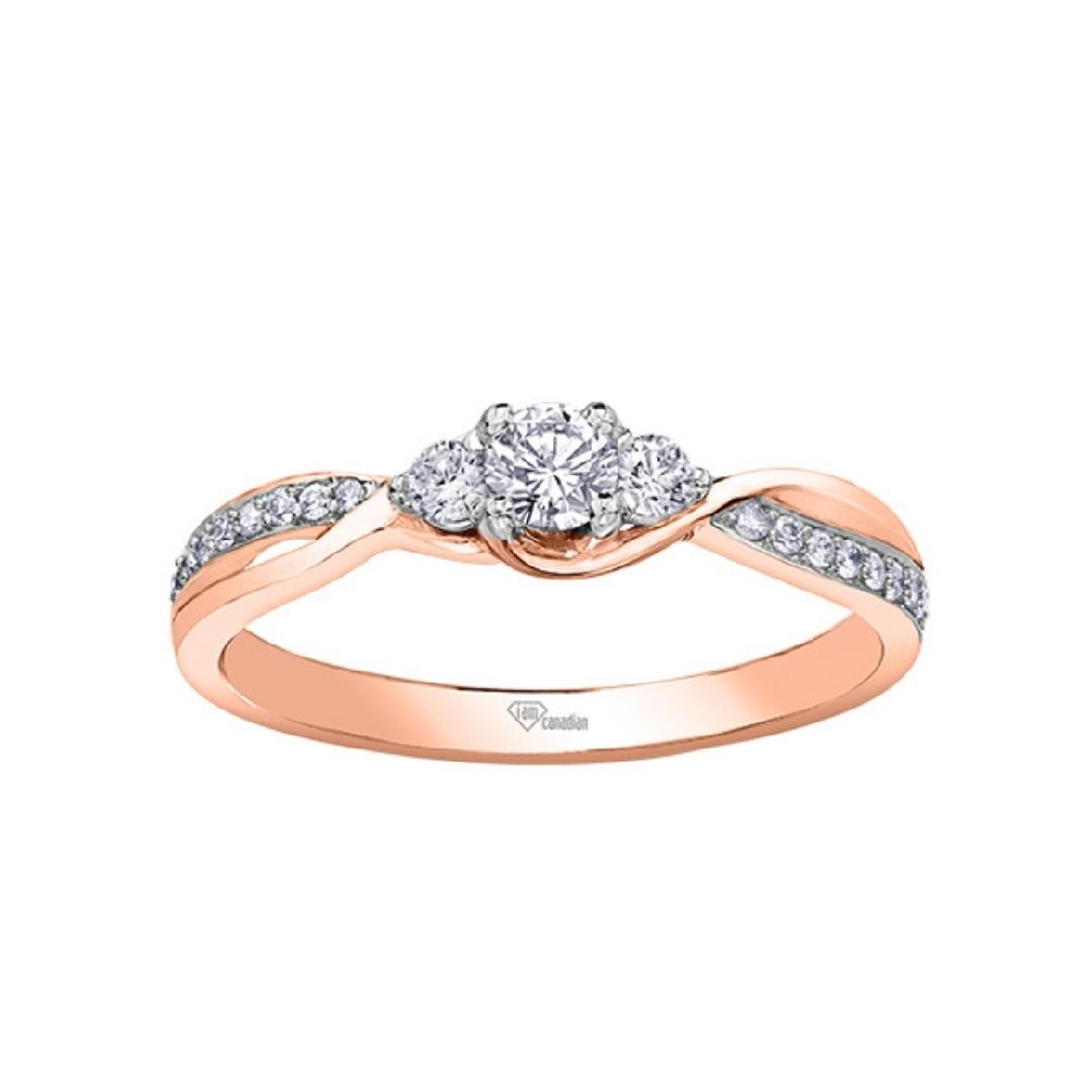 I Am Canadian Diamond Engagement Ring 0.33ctw
...