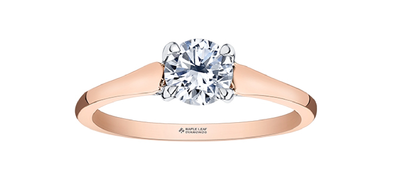 Maple Leaf Diamonds&trade; Engagement Ring from the...