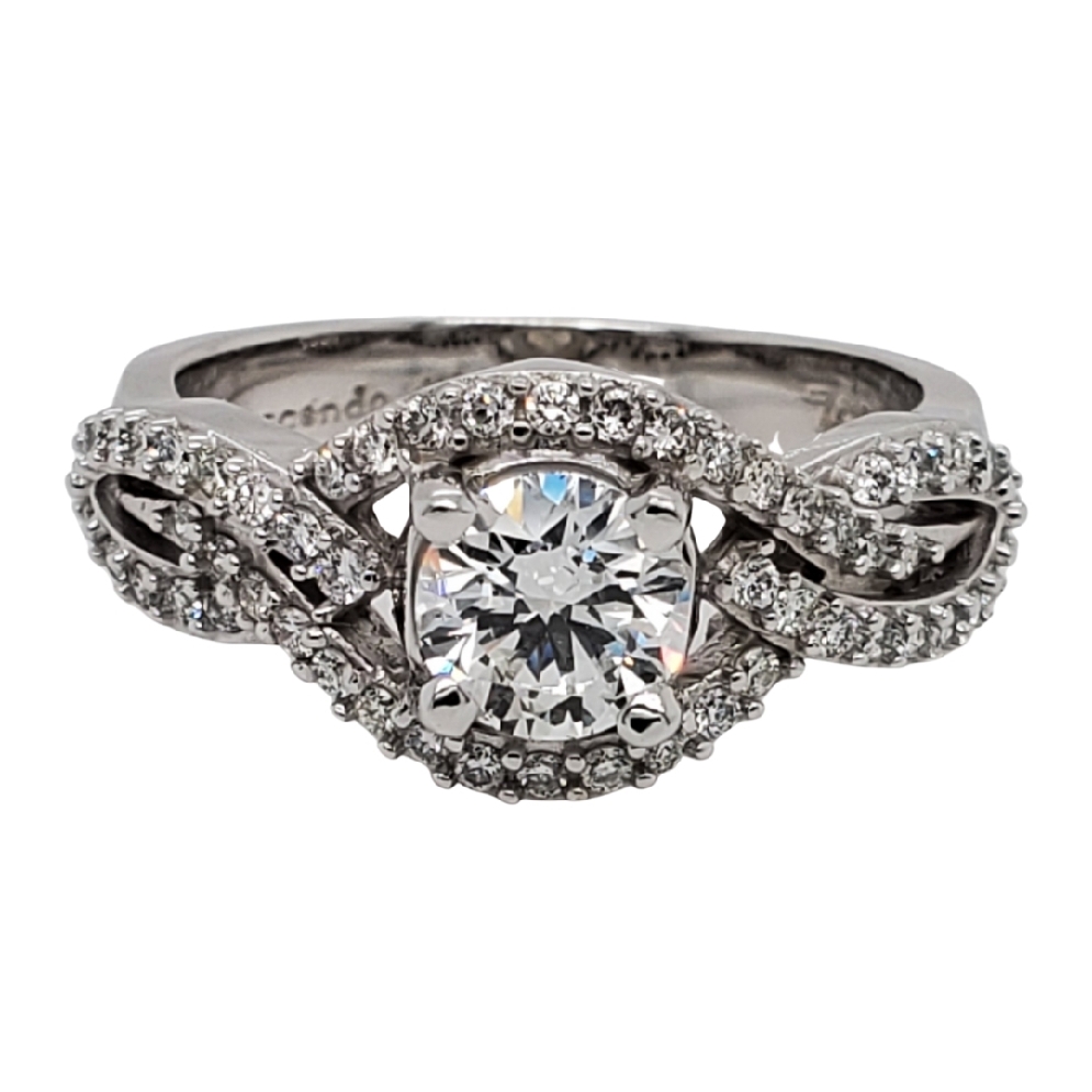 14KT WG Diamond Engagement Ring
Canadian   Gla...