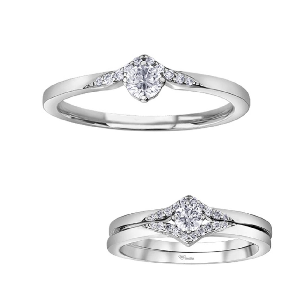 Canadian Diamond Centre Engagement Ring from th...