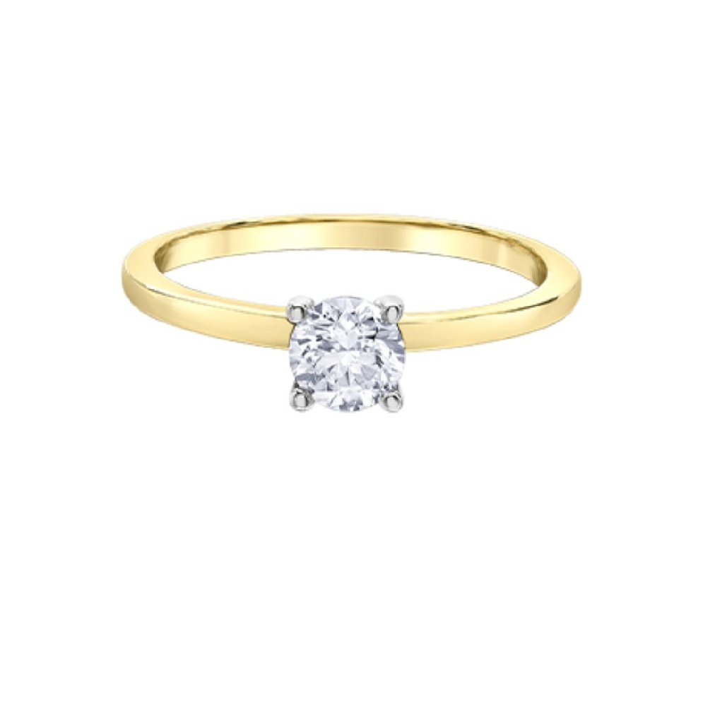 Canadian Diamond Solitaire Ring 0.50ct From the...