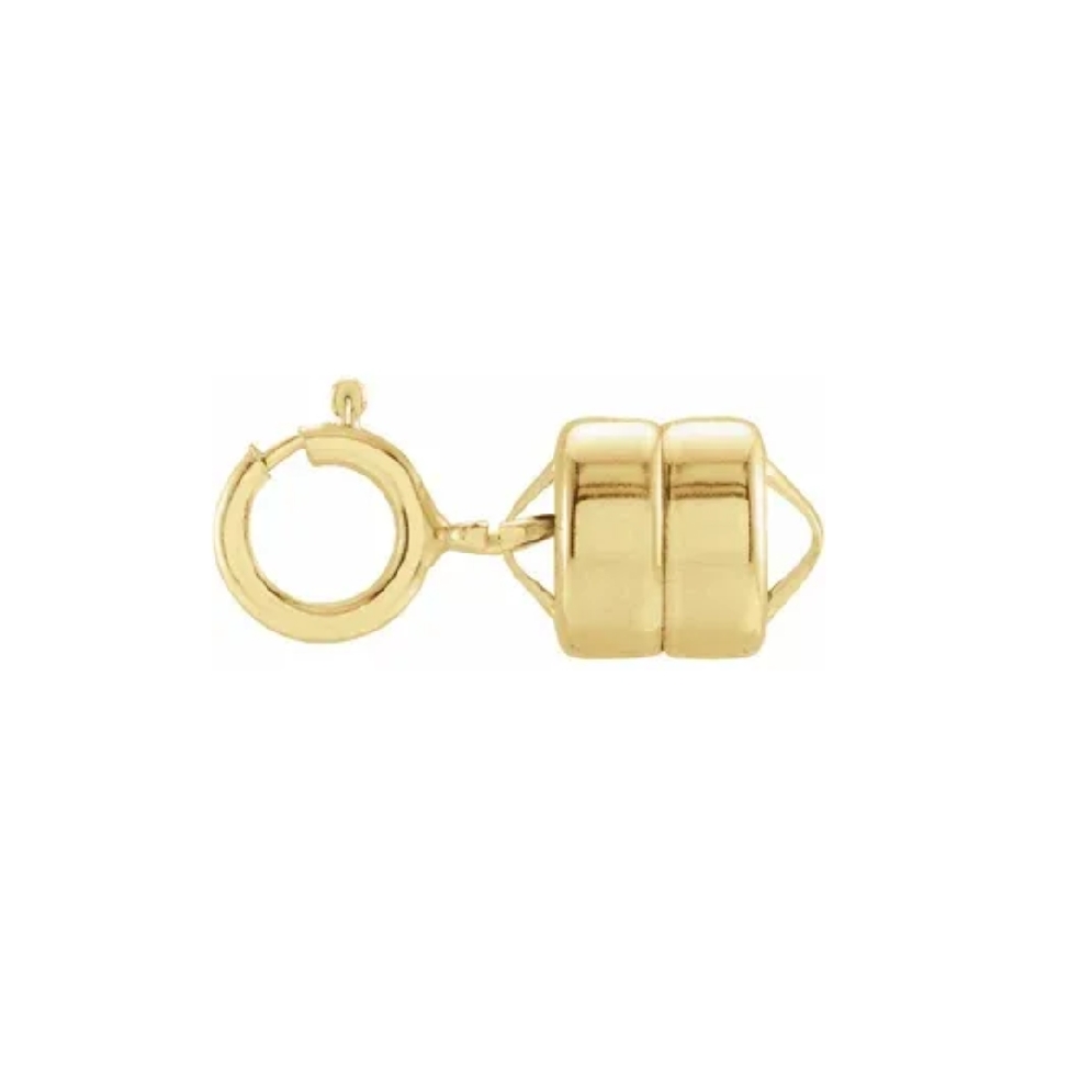 14K Yellow Gold-Filled Magnetic Clasp with Spri...