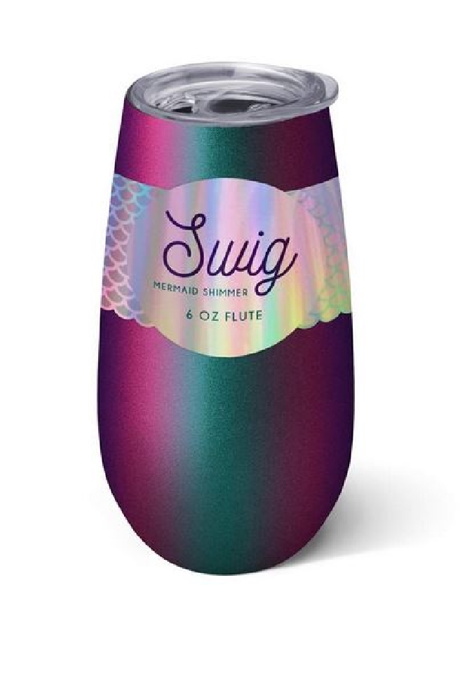 SWIG 6oz Flute - Mermaid Shimmer

Take a Swig...