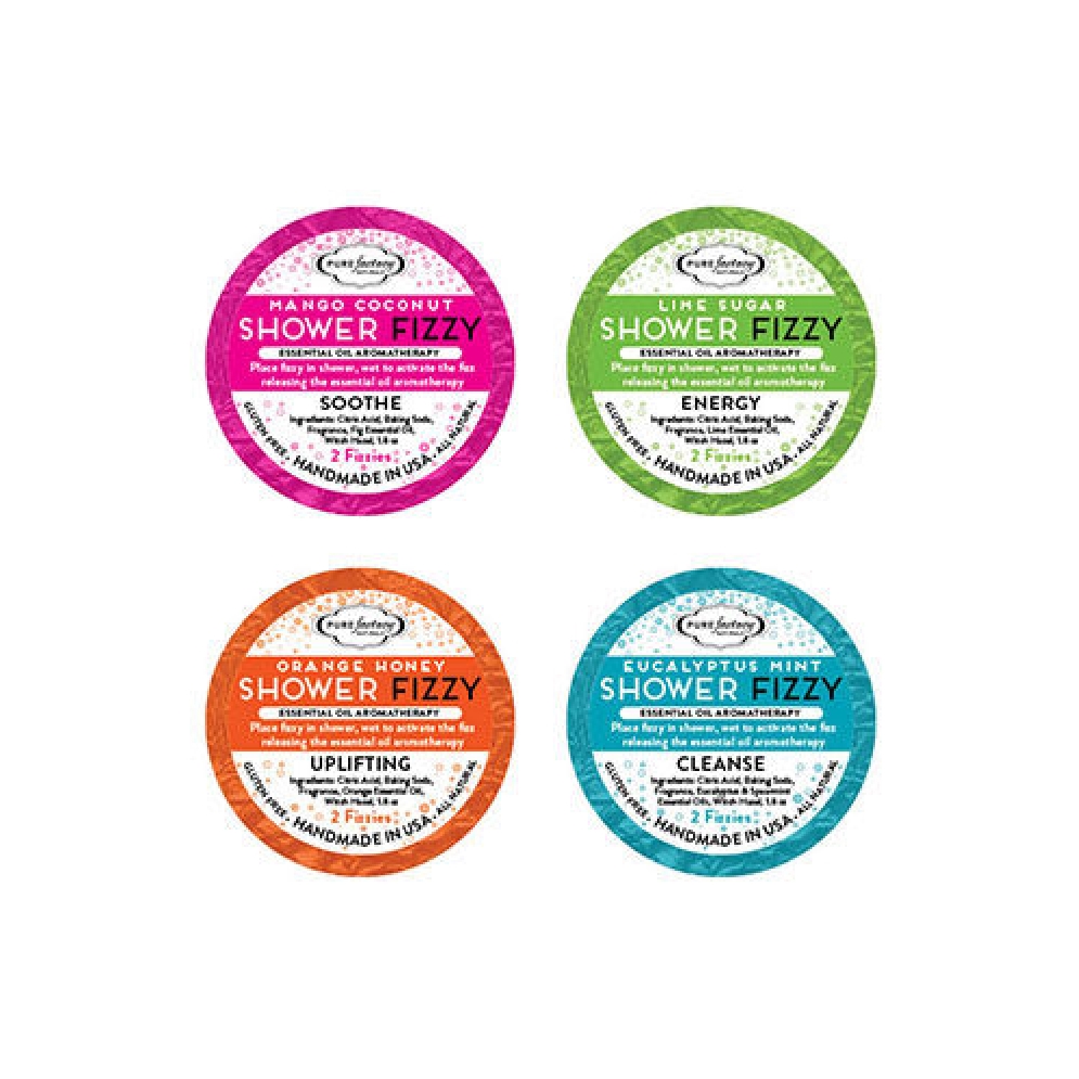 Shower Fizzy - by Pure Factory Naturals
Aromat...