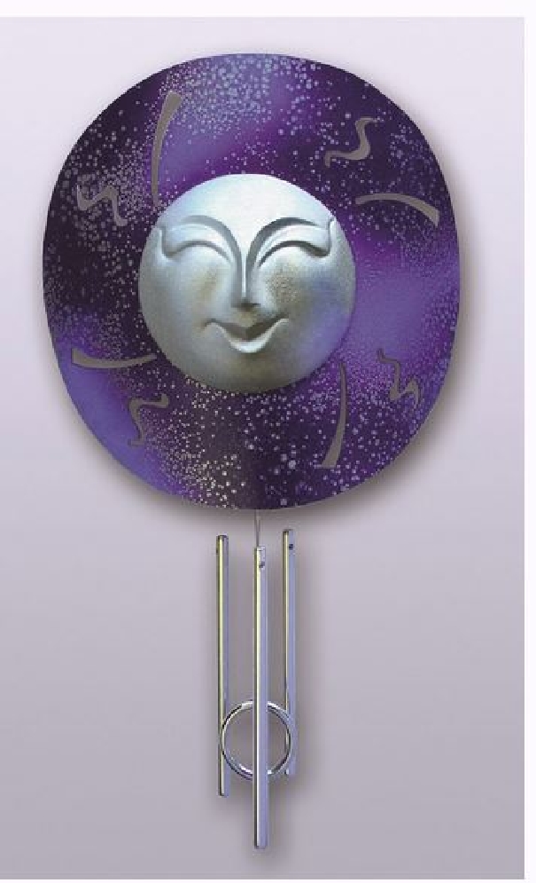 Blue Moon Solar Chime

This moon only chimes ...