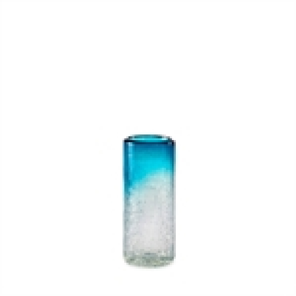  Shot Glass - Myan Recycled Glass; Aquamarine  