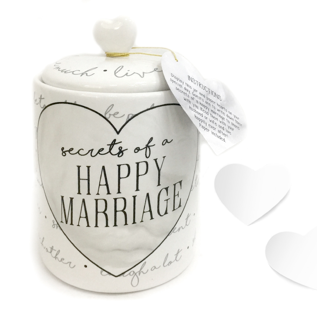 Happy Marriage Jar

This unique jar is a grea...