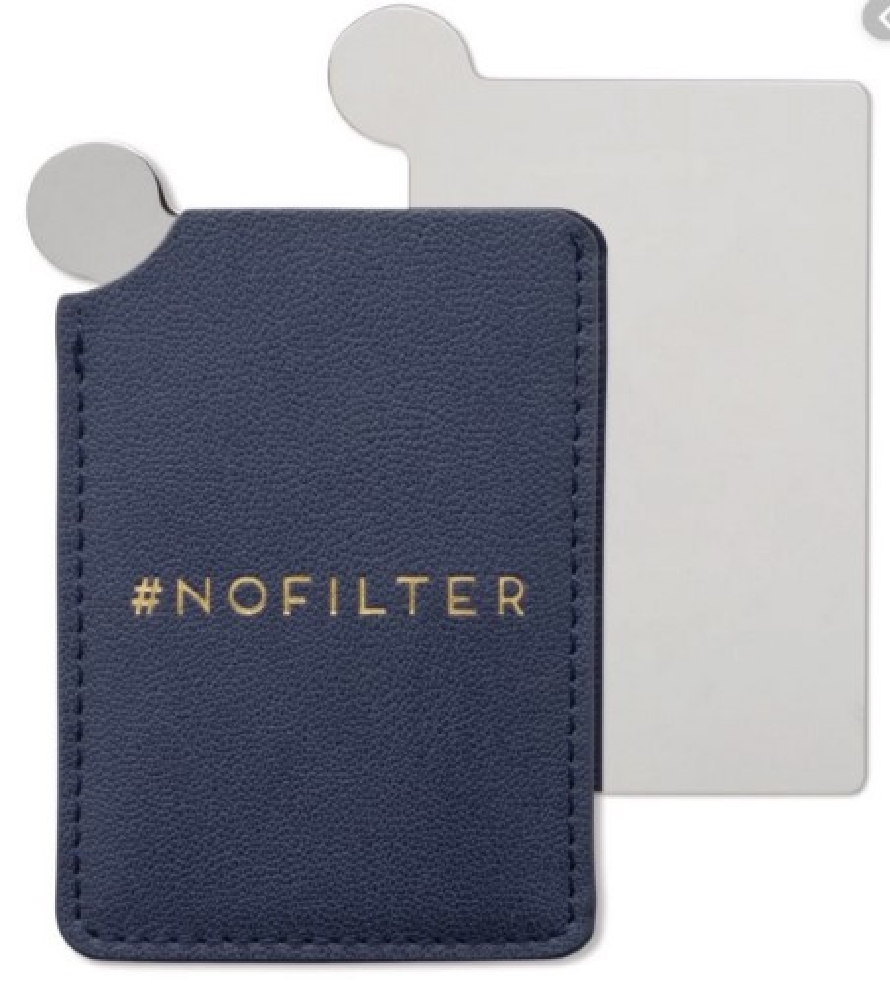 #NOFILTER Metal Mirror in Vegan Leather Case
...