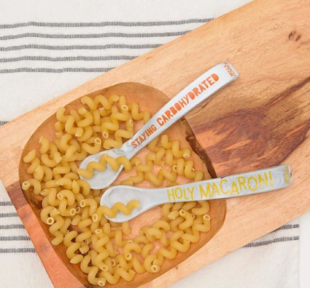 Holy Macaroni/Staying Carbohydrated Spoon Set
...