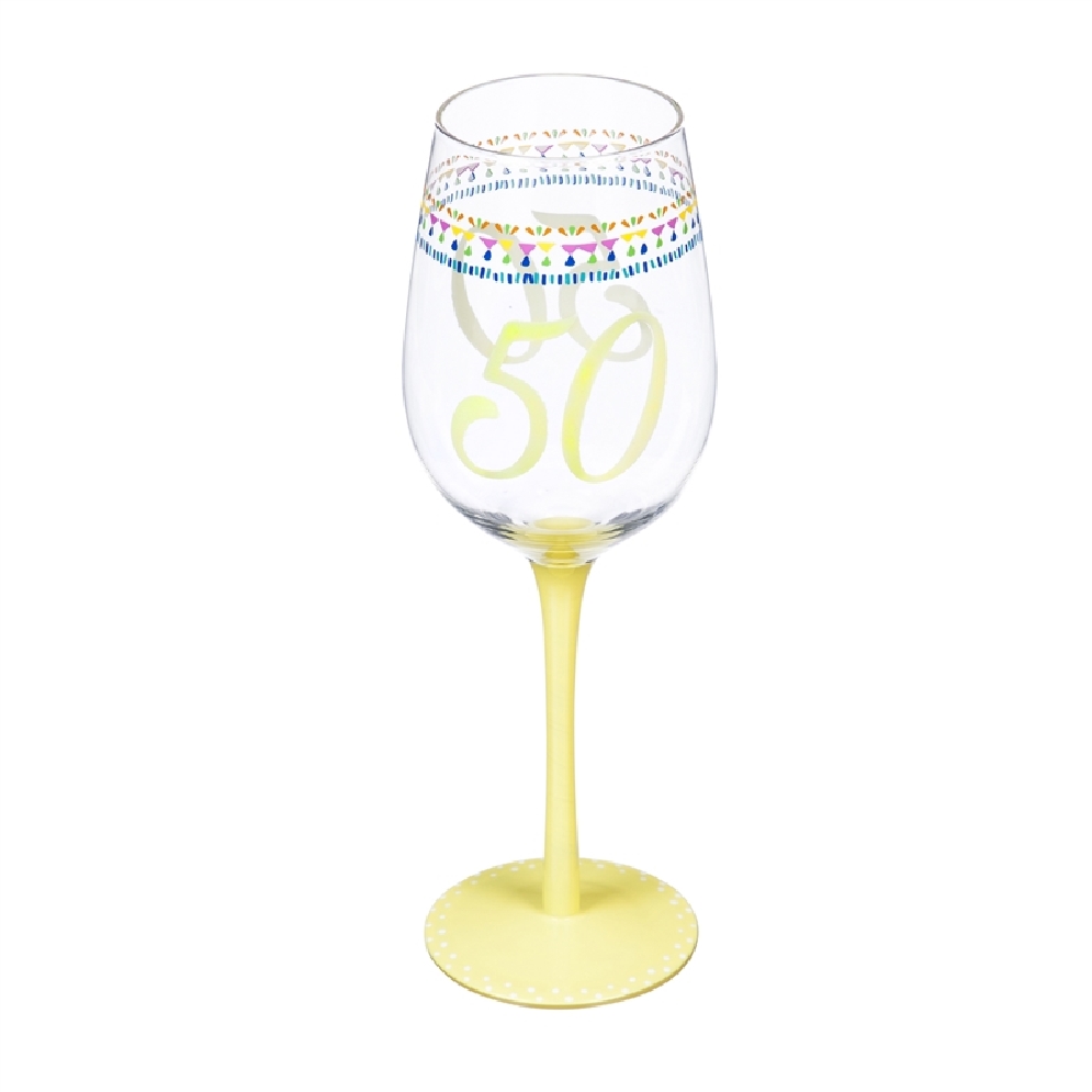 Color Changing Wine Glass; 12 OZ; Birthday Conf...