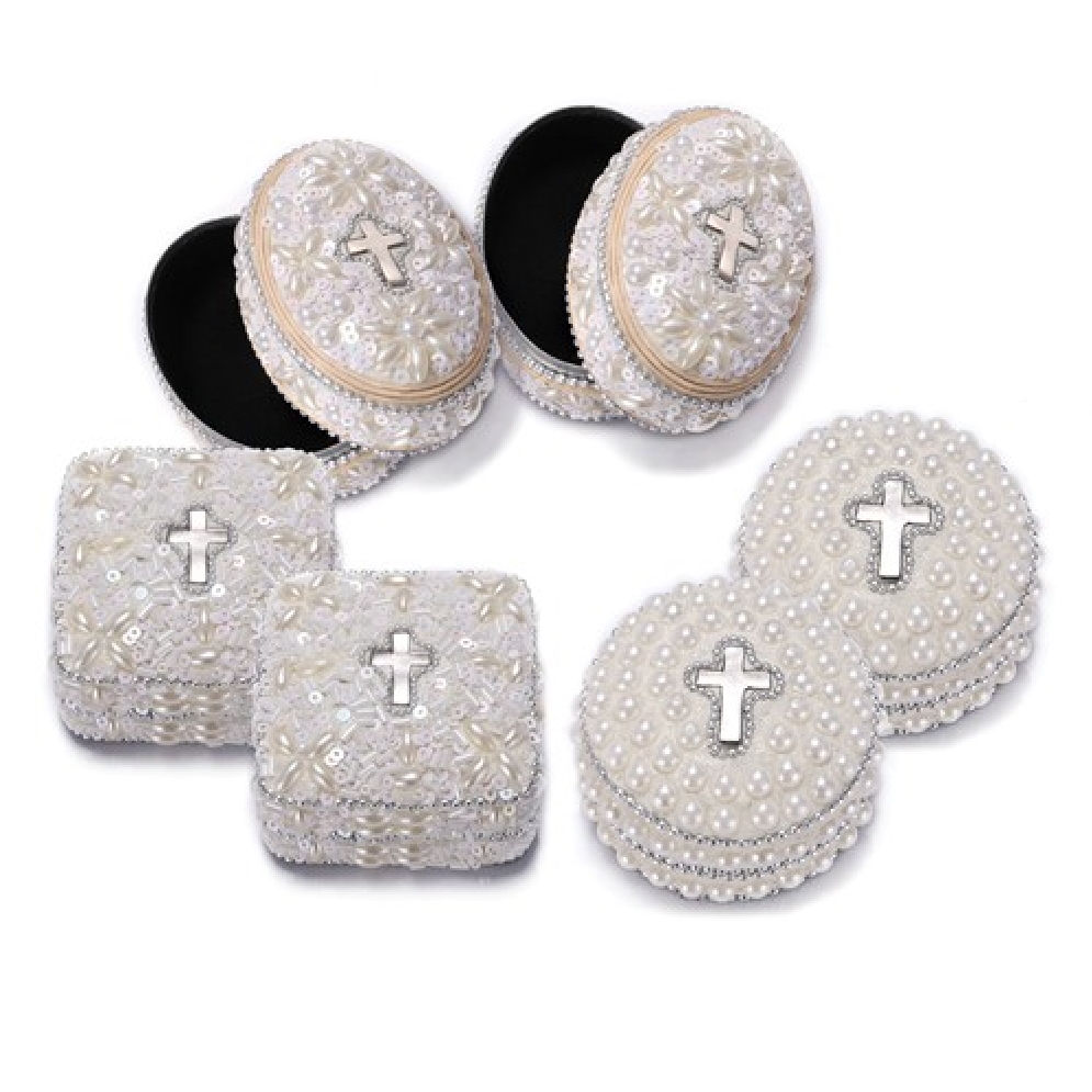 Lace Communion Trinket Box - Choose from 3 Styl...