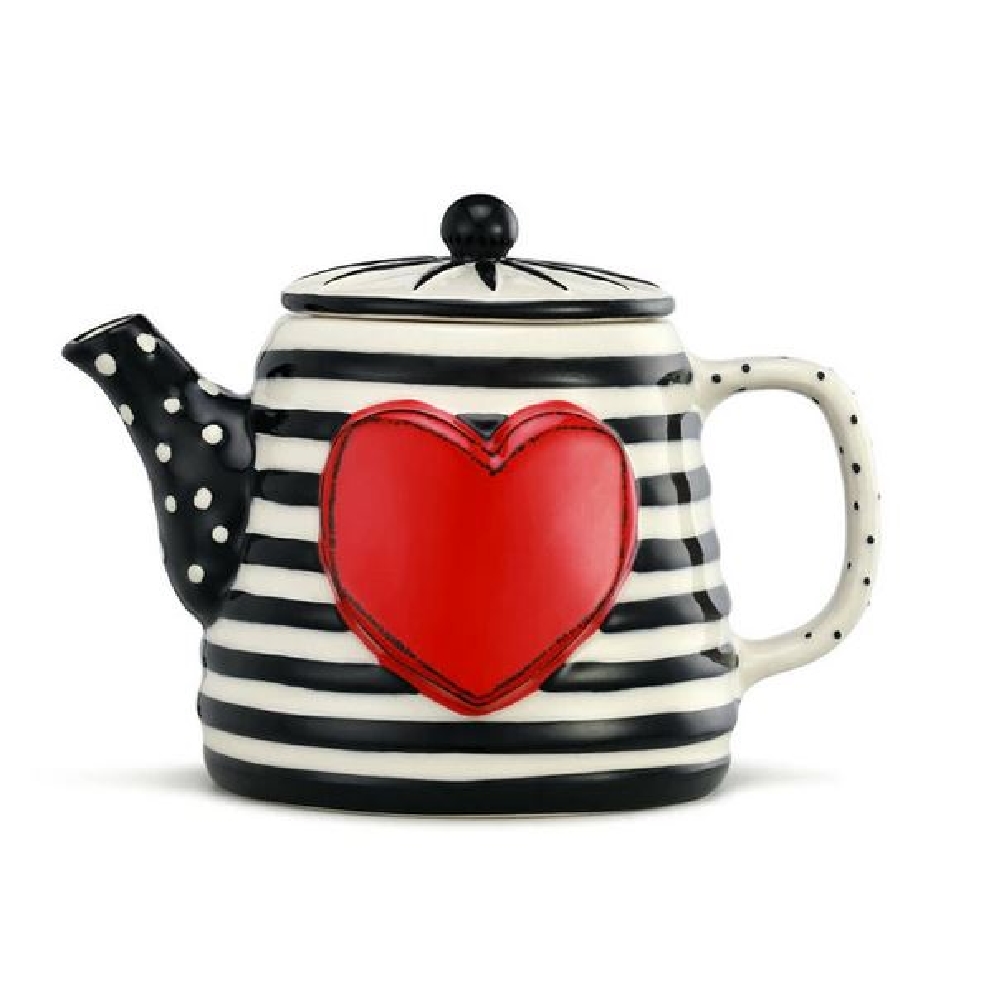 Striped Tea Pot by Demdaco  